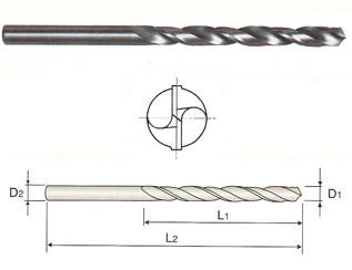 BROCA CA JOBBER 5/16&quot; YG-1